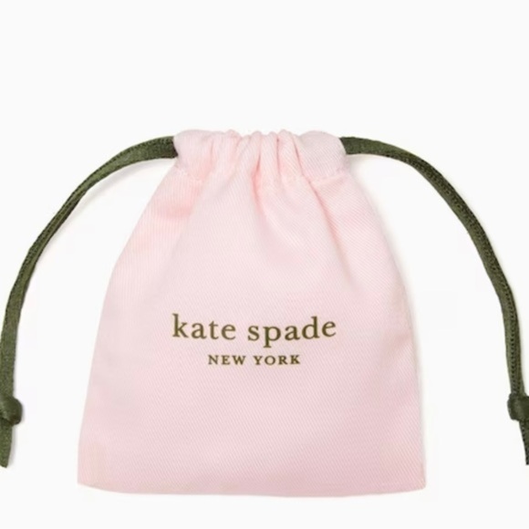 Kate Spade Social Butterfly gold statement cubic zirconia pierced earrings - Picture 5 of 13